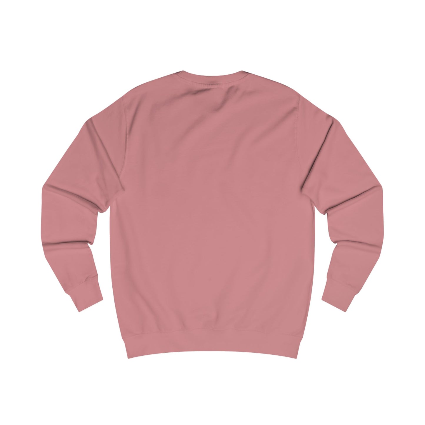 Dusty Rose Martini with A Bow Cozy Oversized Women's Holiday Sweatshirt