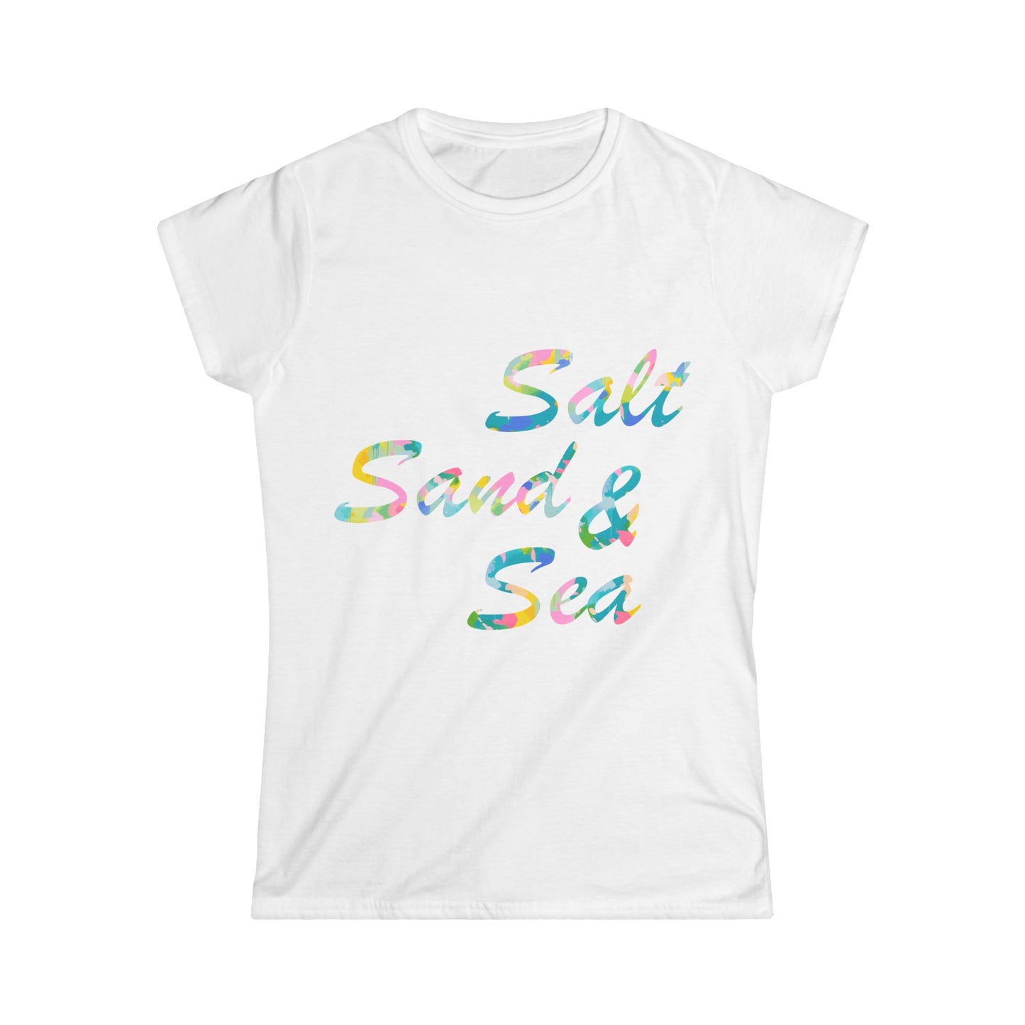 Salt Sand & Sea Women's Softstyle Tee