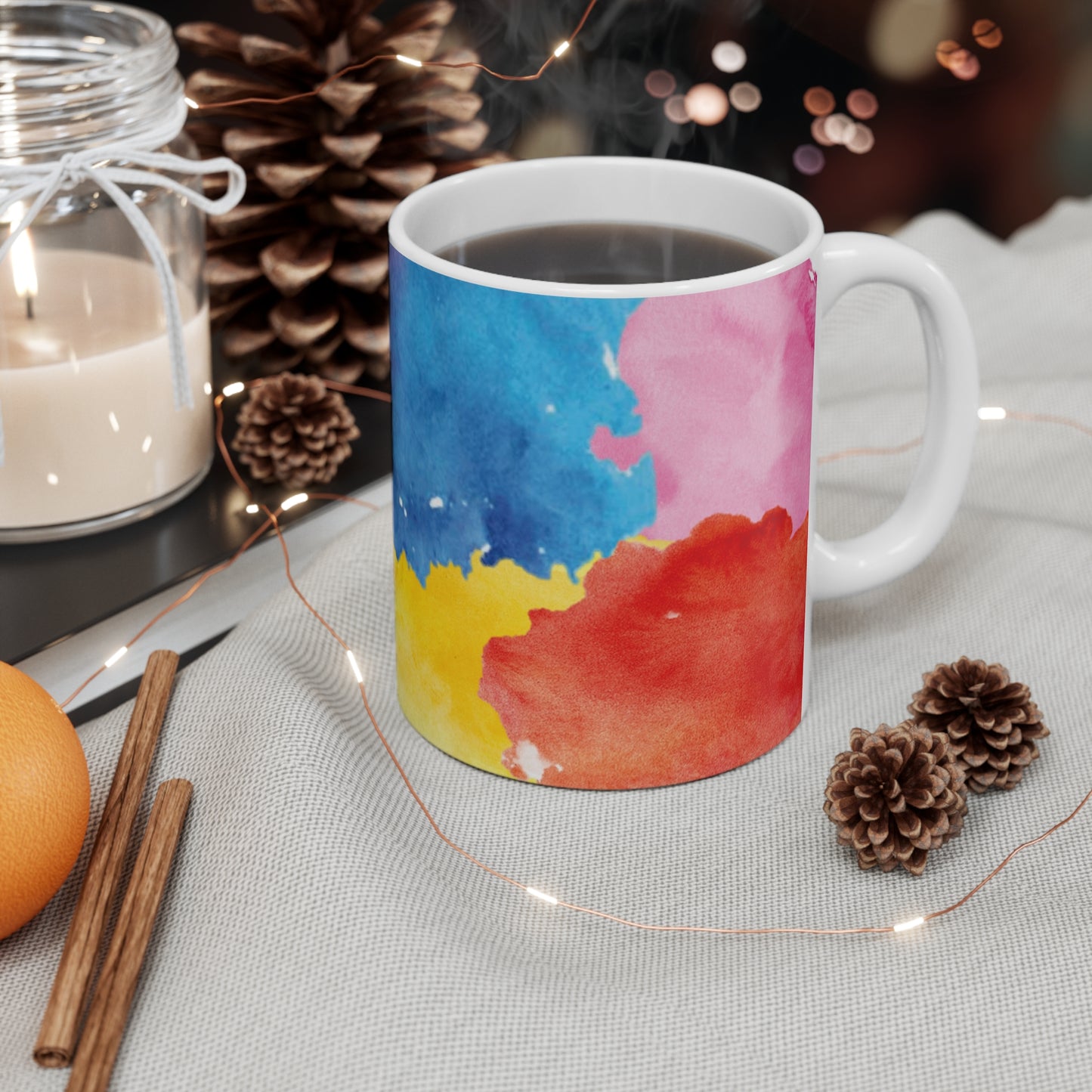 Artisty Brush Stroke 11oz Coffee Mug