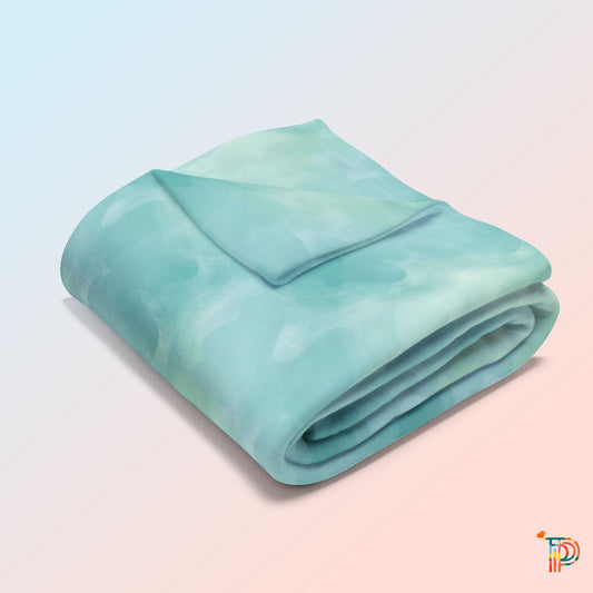 Teal Arctic Fleece Blanket