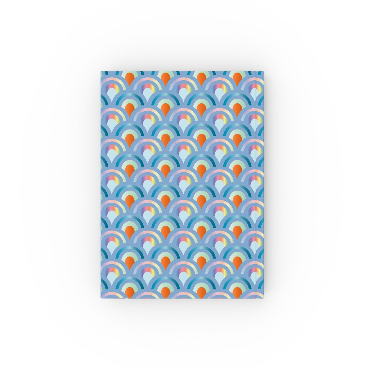 Blue Printed Hard Backed Journal