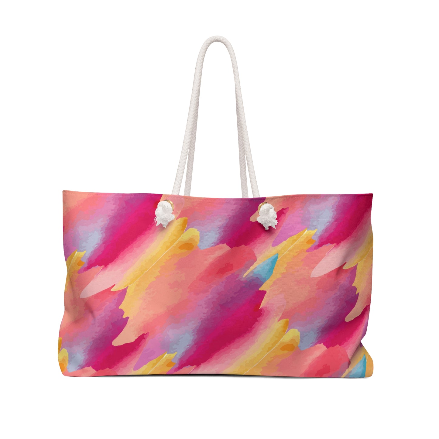 Abstract Paint Weekender Bag