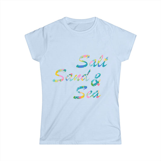 Salt Sand & Sea Women's Softstyle Tee