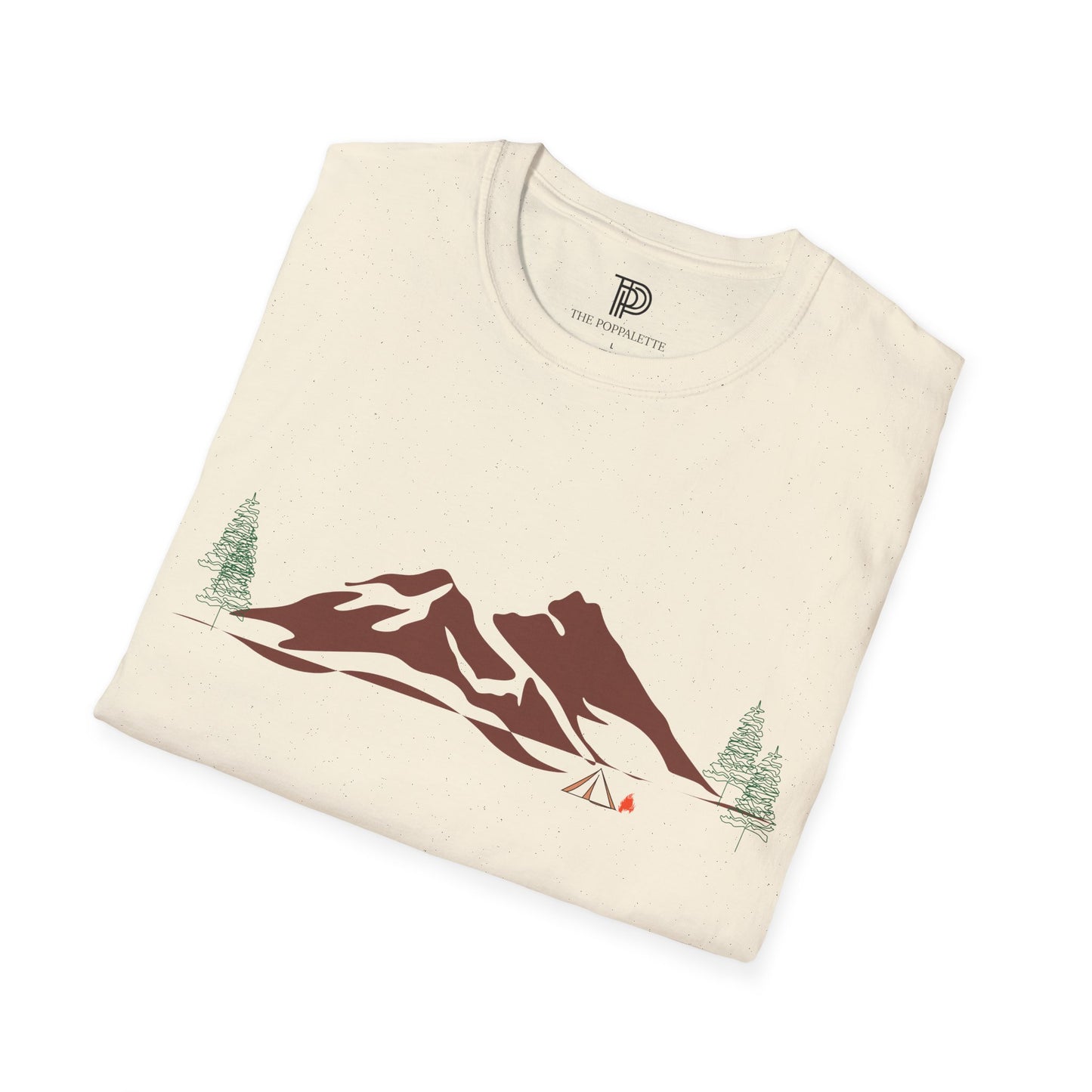 Sketched Mountain Graphic Men T-Shirt