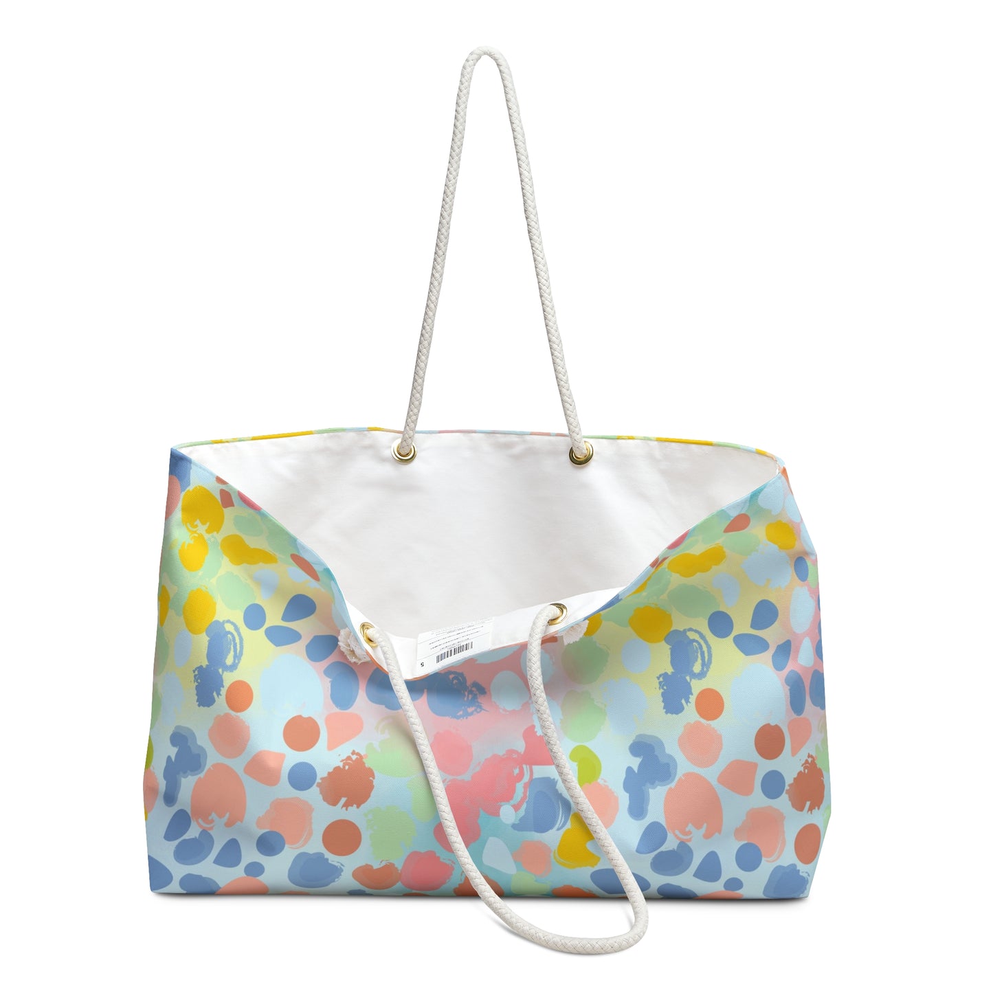 Artistic Brush Stroke Weekender Bag