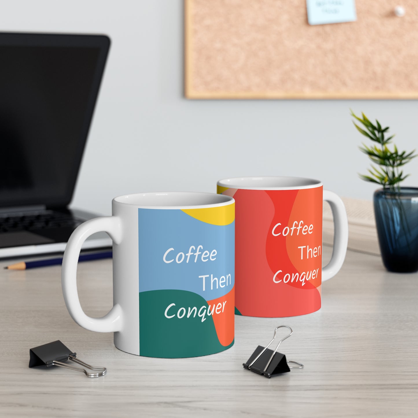 Tpp Coffee Then Conquer 11oz Coffee Mug