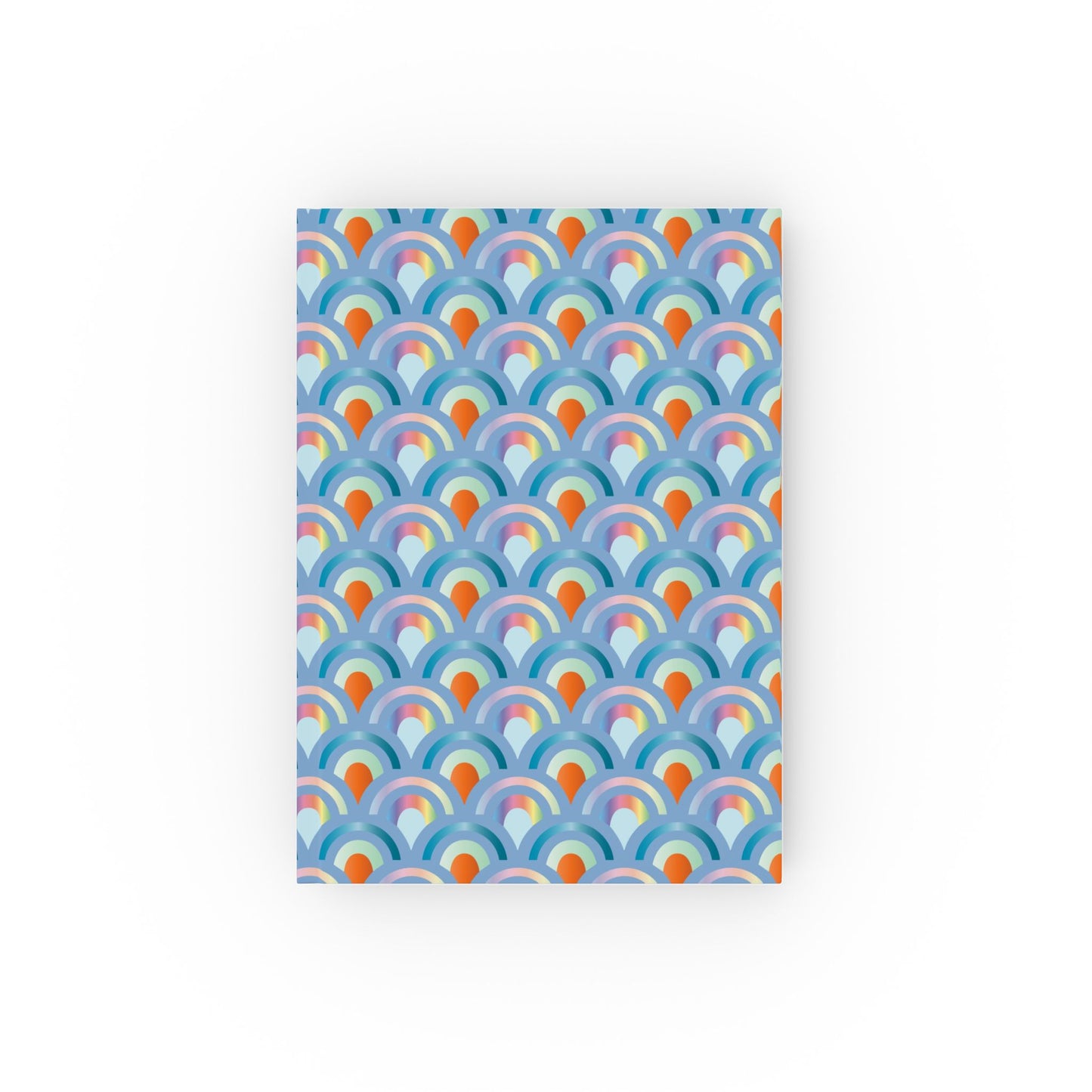 Blue Printed Hard Backed Journal