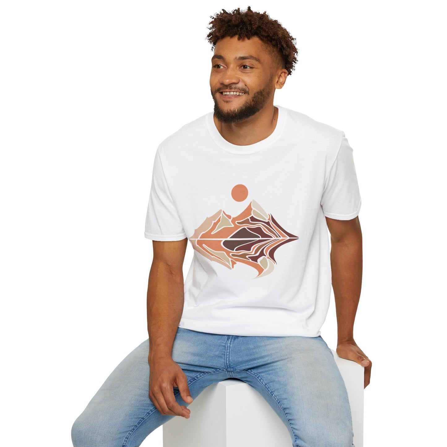 Sunset Graphic Men T-Shirt