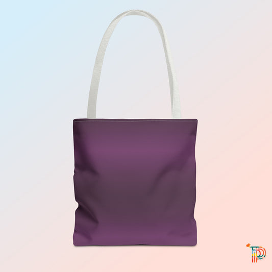 Plum Ombre Tote Bag