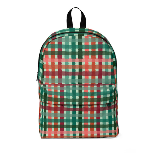 Gingham Backpack