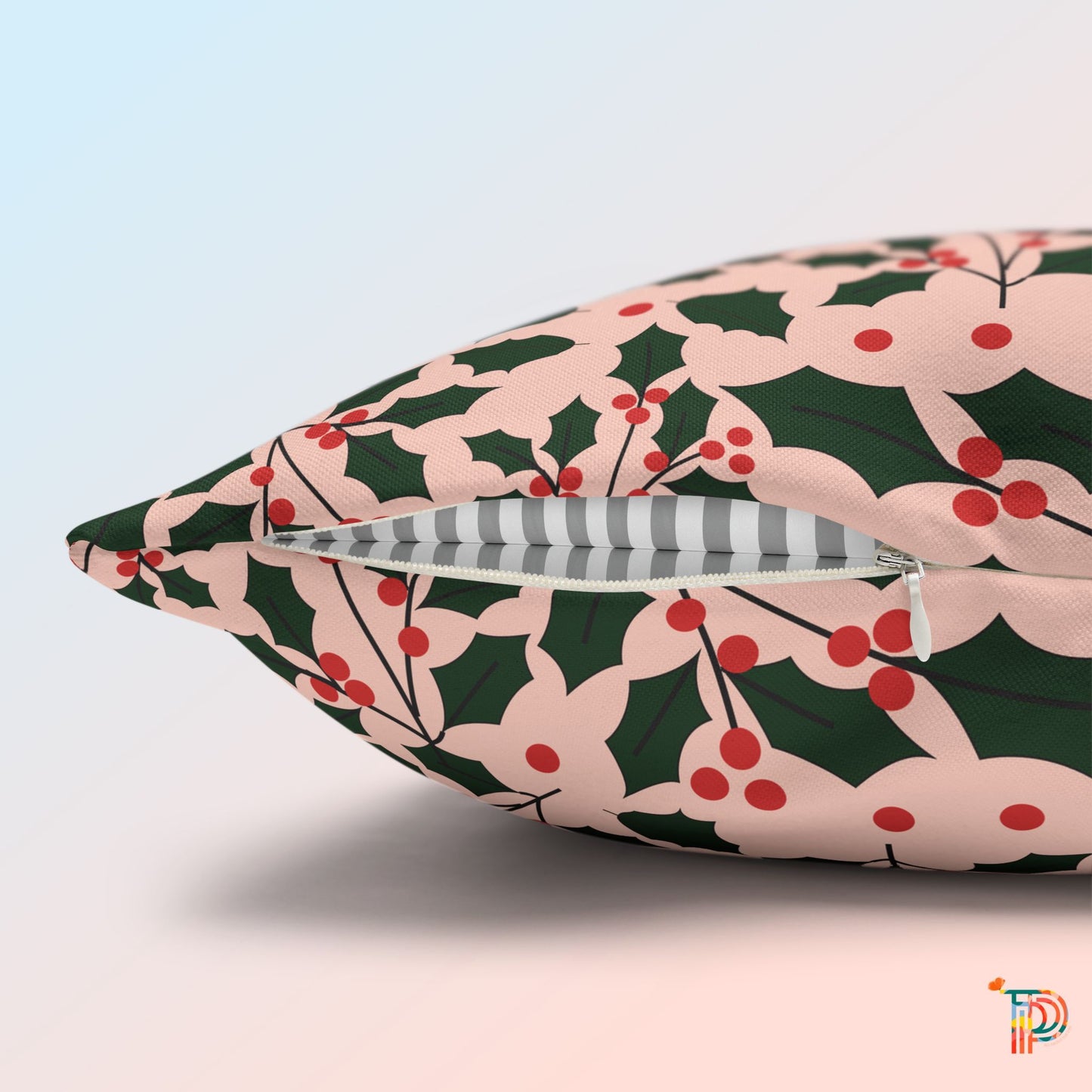 Christmas Floral Pillowcase