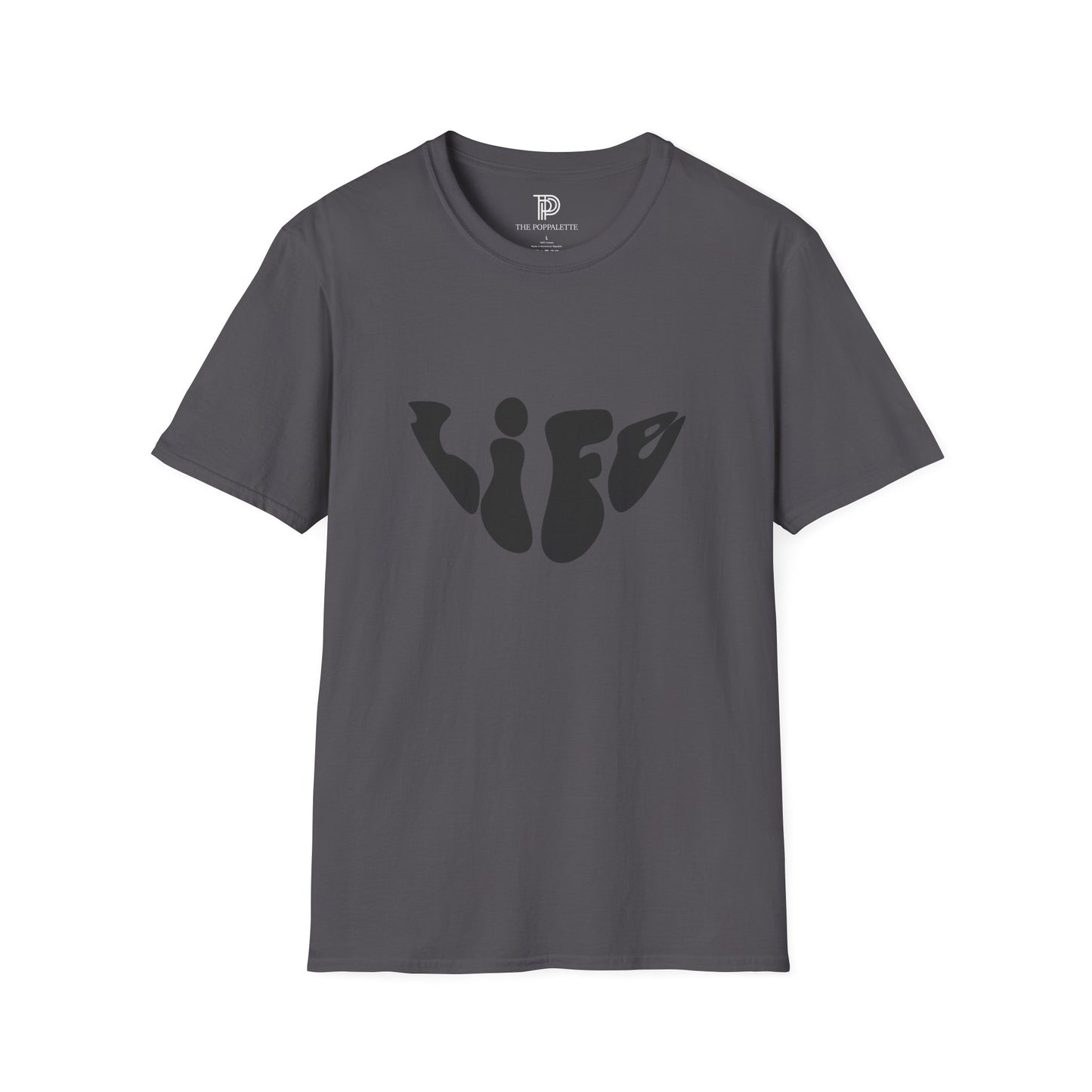 Black & white Life Graphic Men T-Shirt - Soft and Comfy Fit