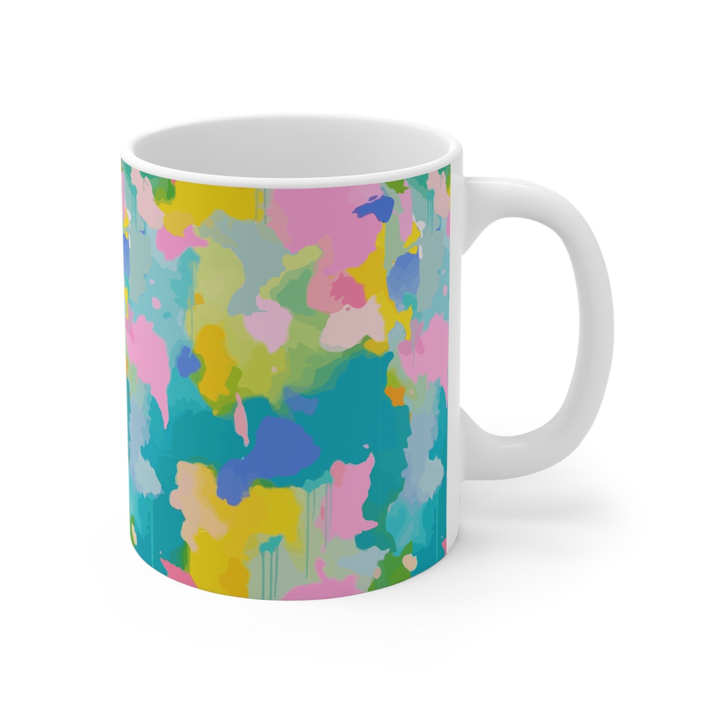 Paint Splat 11oz Coffee Mug