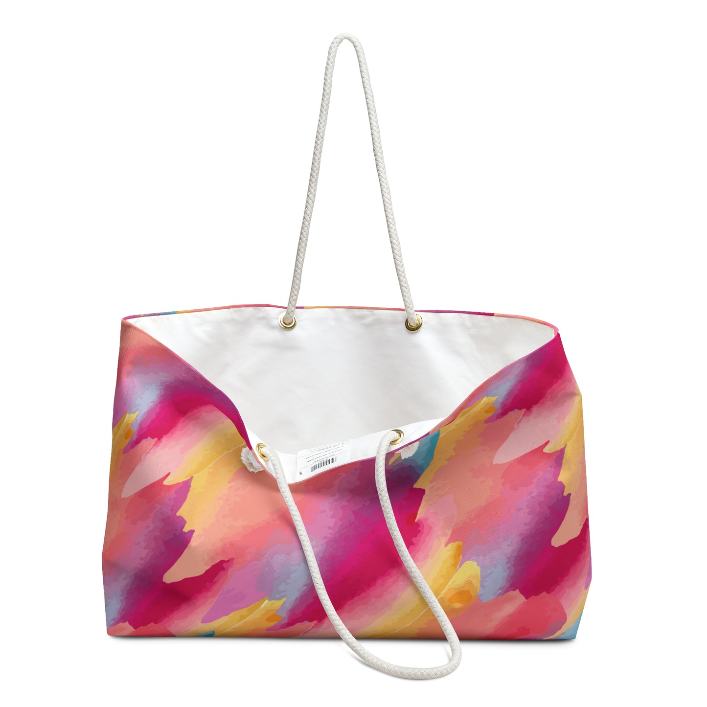 Abstract Paint Weekender Bag