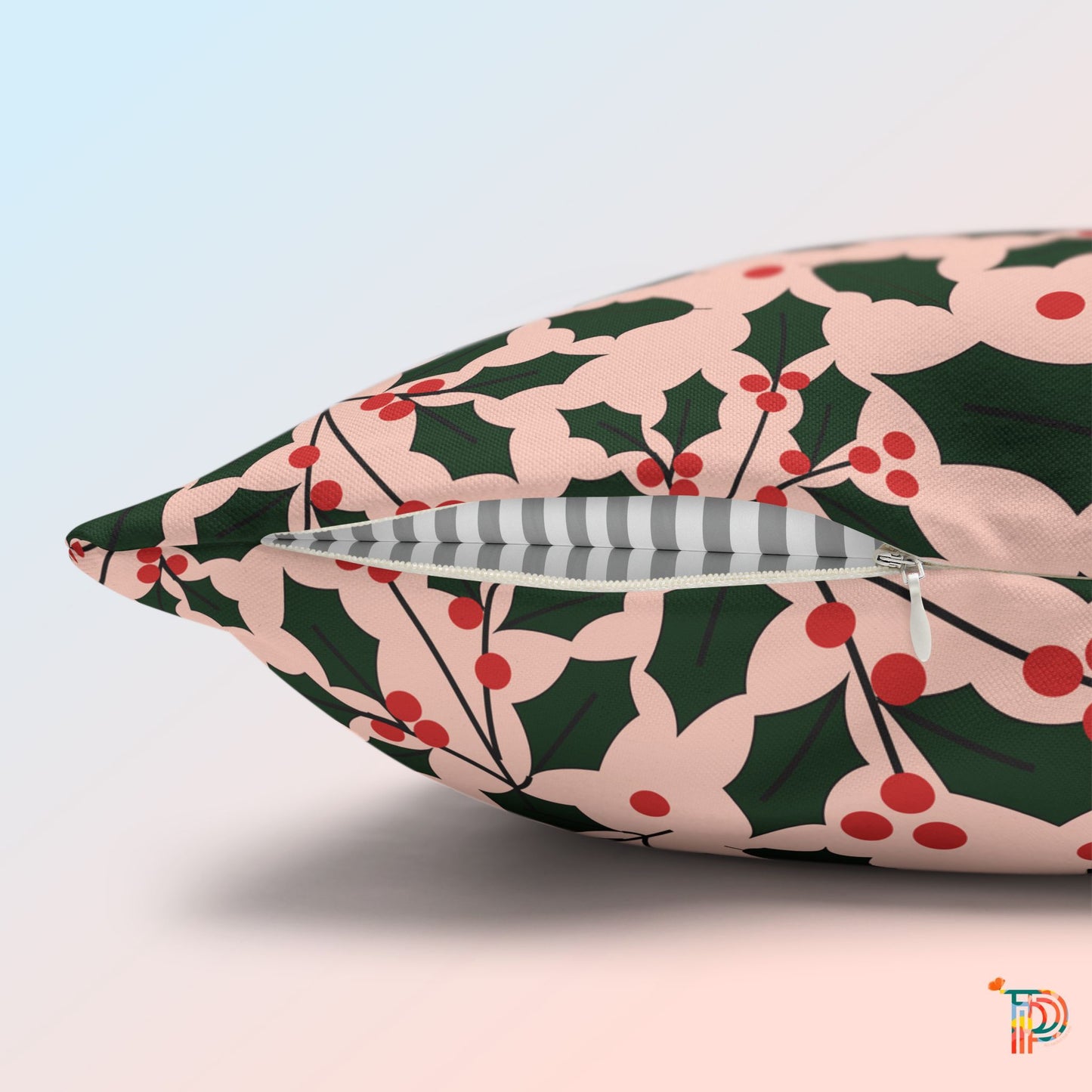 Christmas Floral Pillowcase