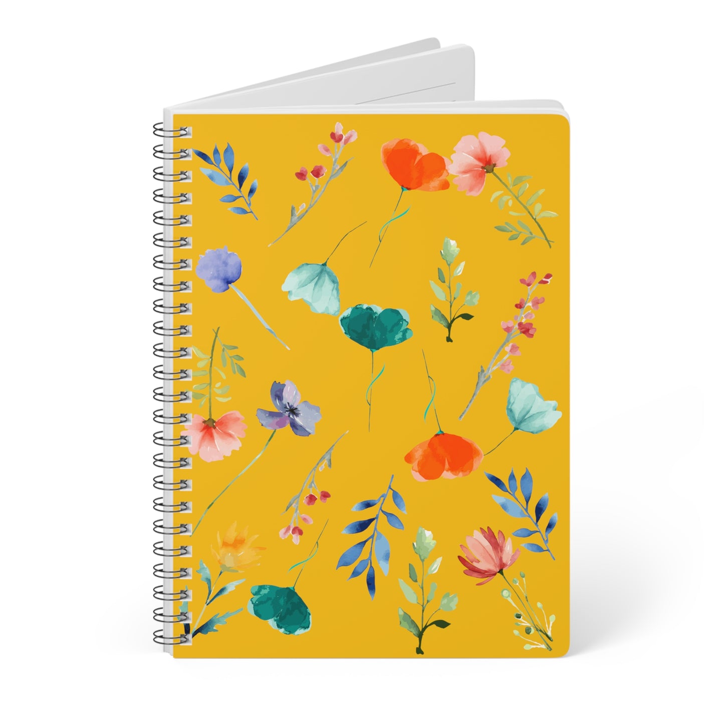 Wirobound Softcover Notebook, A5