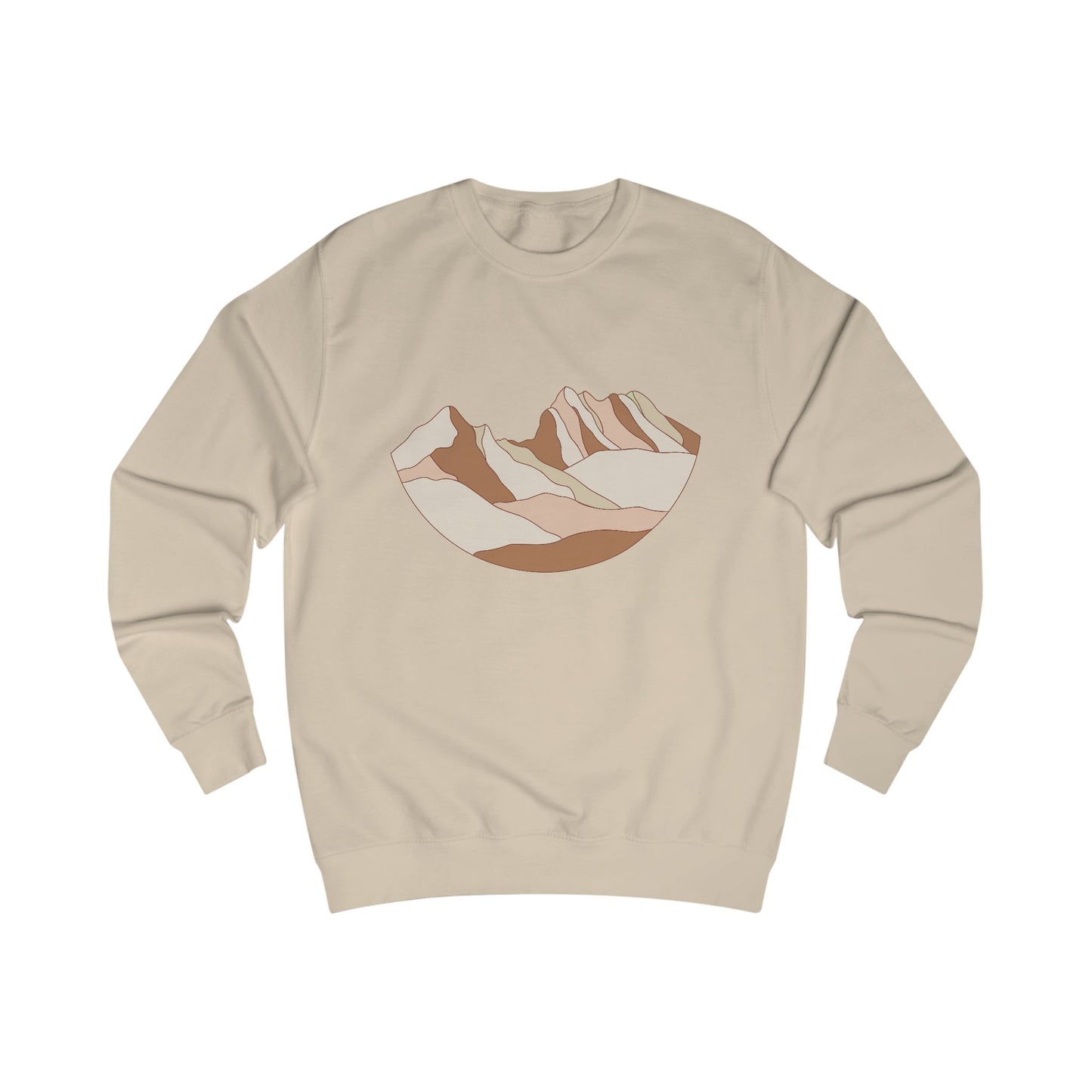 Nude Mountain Printed Men Sweatshirt