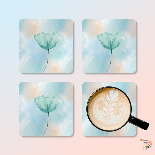 Sky Corkwood Coaster Set