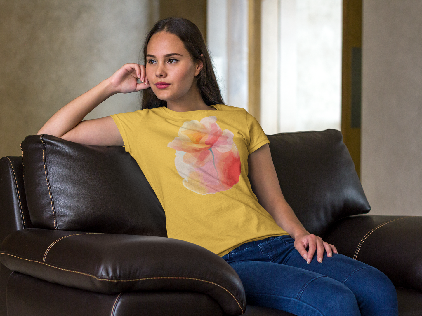 Yellow Flower Women's Favorite Tee