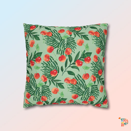 Square Pillowcase Christmas Floral