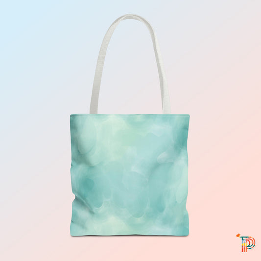 Teal Tote Bag