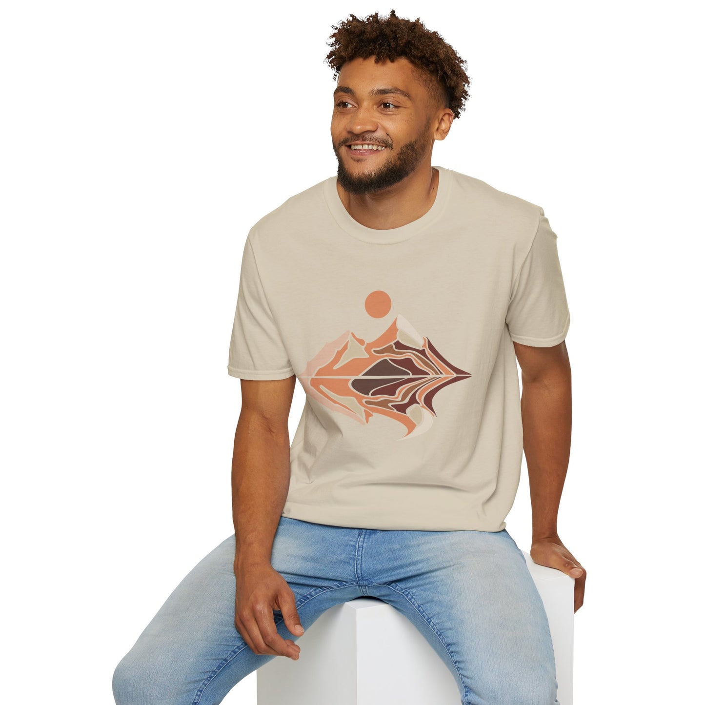 Sunset Graphic Men T-Shirt