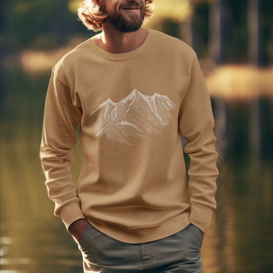 Caramel Latte Mountain Sweatshirt